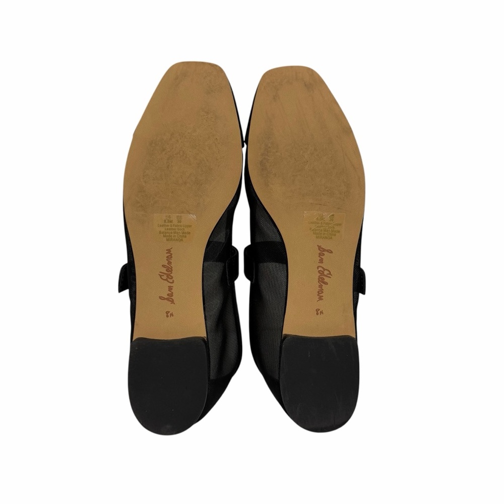 Sam Edelman Solid Black Mesh Flats - image 5